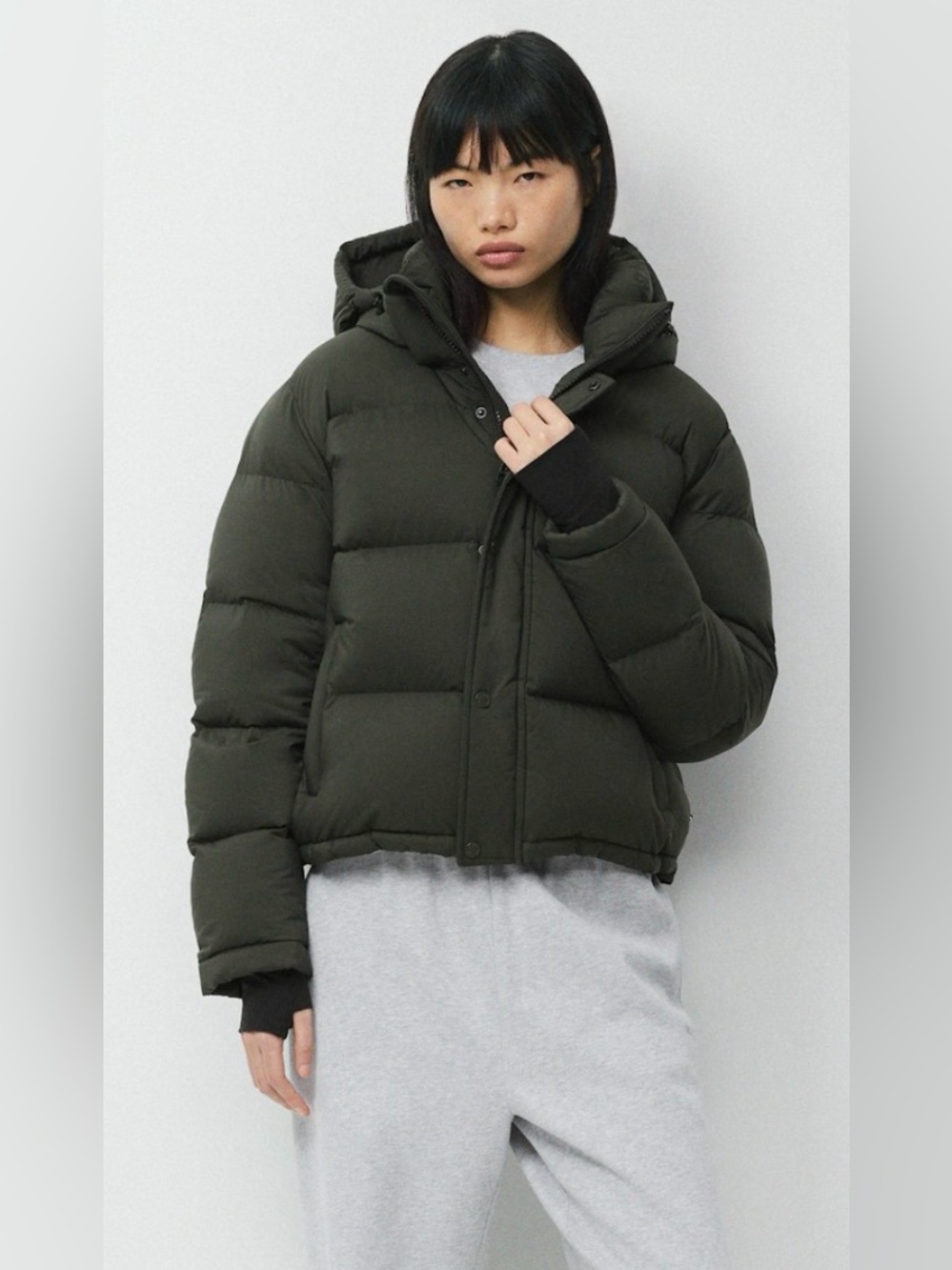 Super Puff- Shorty Climatte- army green